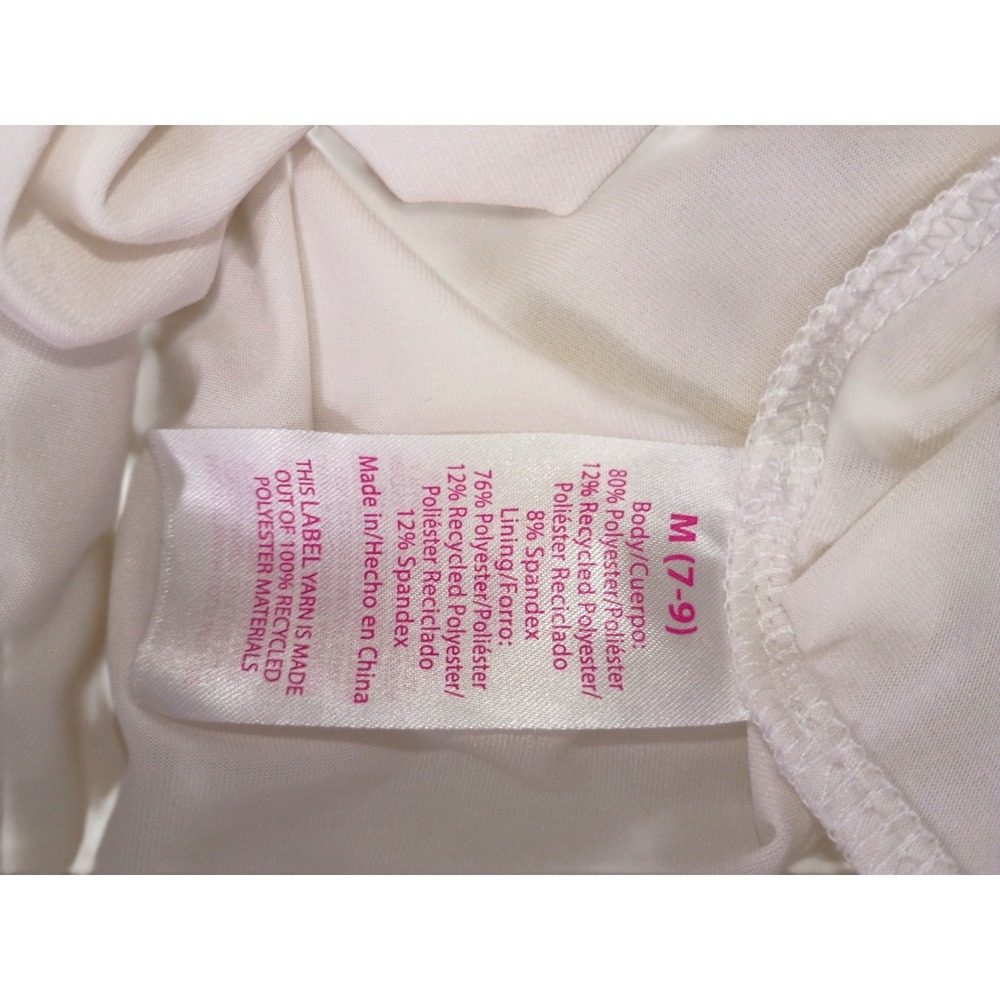 No Boundaries White Pleated Mini Skort Womens Medium 7-9 Tennis Golf Sporty Chic - Picture 5 of 9
